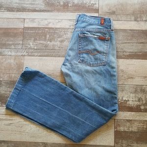 For all mankind bootcut medium wash Jean's size 27